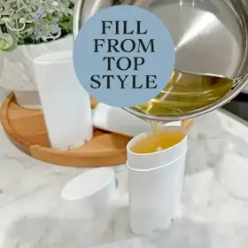 Plastic Deodorant Stick Containers