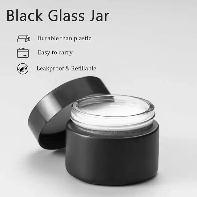 Glass Cosmetic Jars view 2