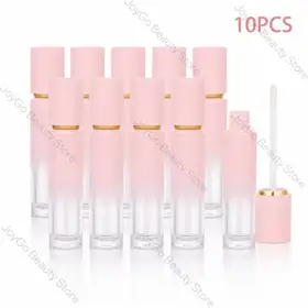 Gradient lip gloss tubes