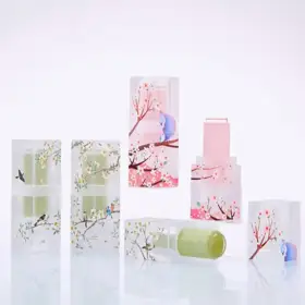 Matte Square Lip Balm Tubes