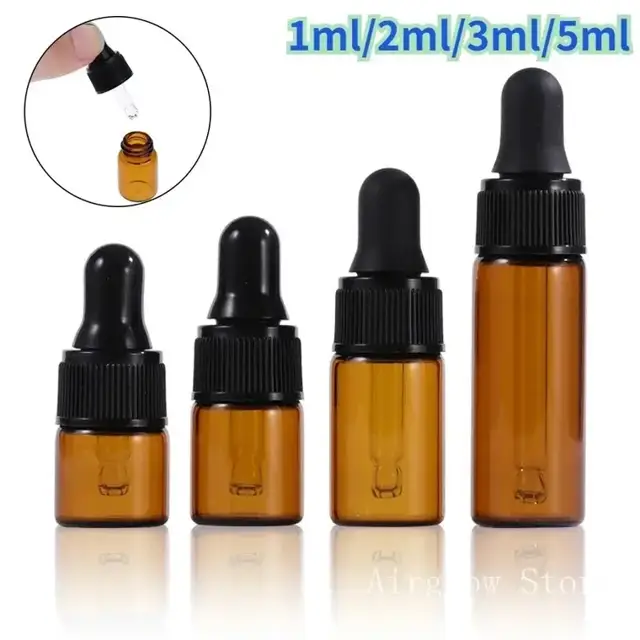 Glass Dropper Bottles