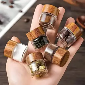 Glass Cosmetic Jars