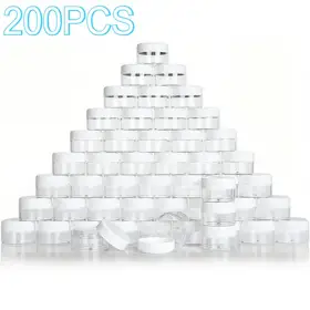 Plastic Lip Balm Pots