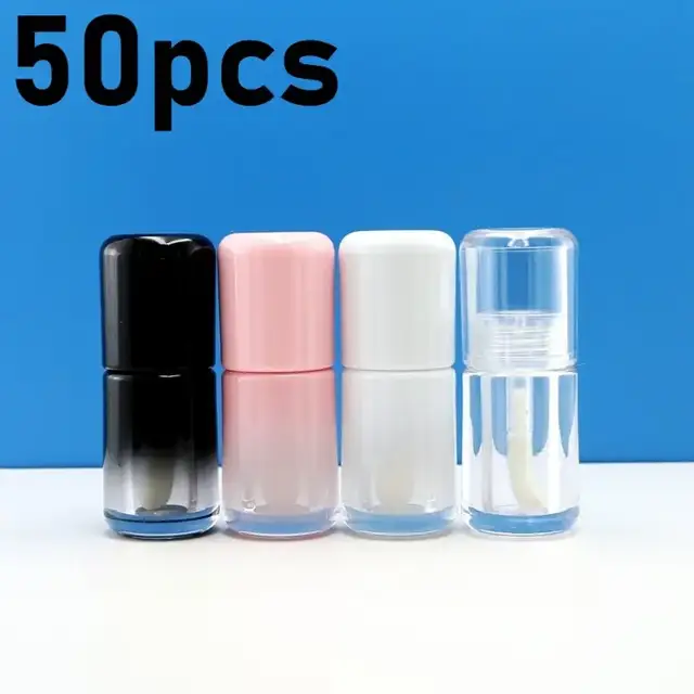 Gradient Square Plastic Lip Gloss Tubes