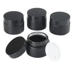 Glass Cosmetic Jars