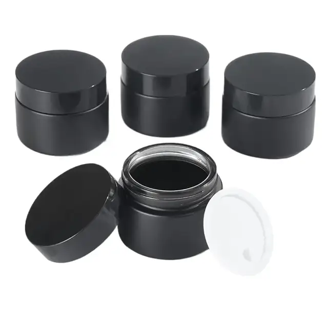 Glass Cosmetic Jars