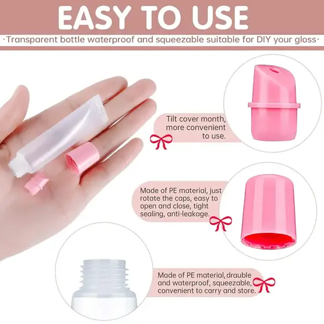 Plastic Lip Squeeze Tubes view 2