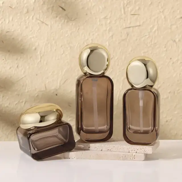 Glass Lotion Bottles view 2
