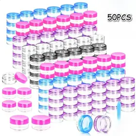Plastic Lip Balm Pots