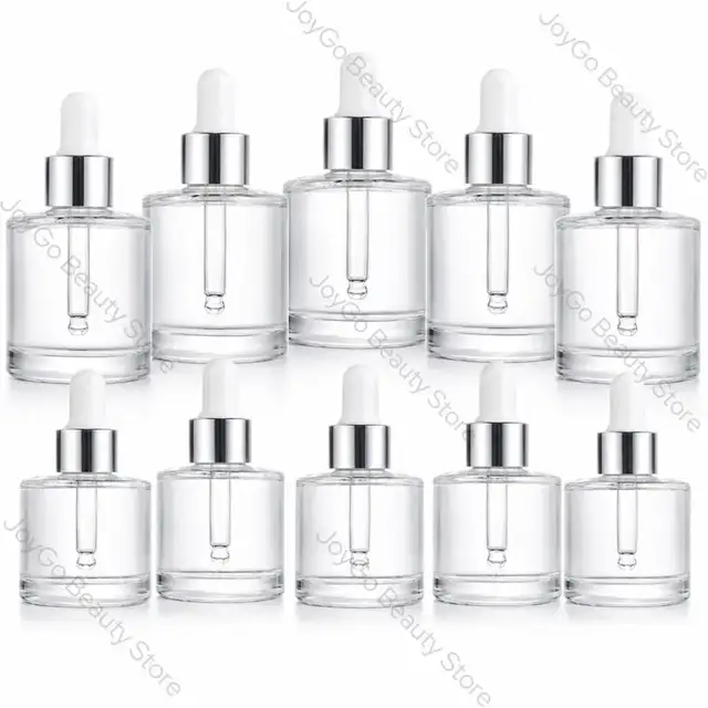 Frosted Glass Dropper Bottles