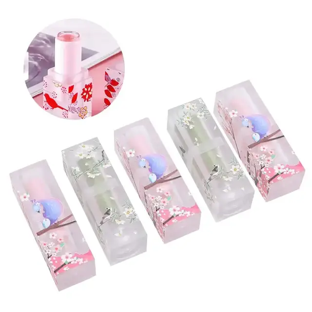 Matte Square Lip Balm Tubes view 2