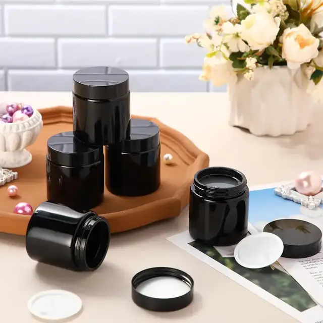 Glass Cosmetic Jars view 2