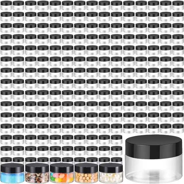 Plastic Lip Balm Pots